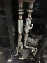 Load image into Gallery viewer, DUAL EXHAUST KIT FOR DEFENDER 110 WITH LS3 ENGINE - with DUAL TIPS