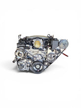 Load image into Gallery viewer, COMPLETE FRONT ENGINE ACCESSORY DRIVE GEN V LT1 ENGINE INTO LAND ROVER DEFENDER, RANGE ROVER CLASSIC, DISCOVERY 2 WITH AC