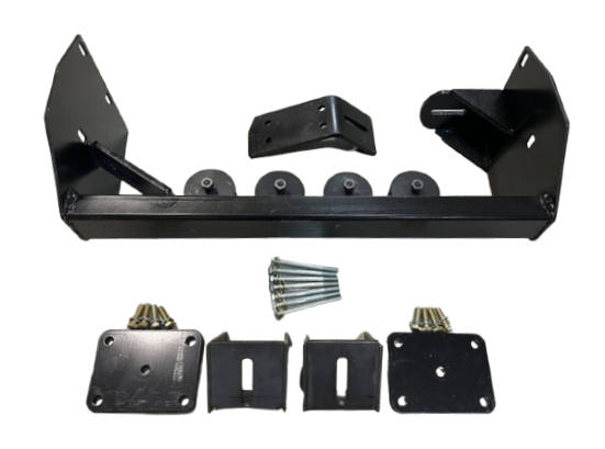 COMPLETE MOUNT KIT FOR DEFENDER LS3 & 350 CHEVY /6L80E SWAP WITH INTEGRATED CROSS BAR