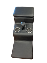 Load image into Gallery viewer, LEATHER COVERED LAND ROVER DEFENDER CONSOLE with 6L80E AUTOMATIC SHIFTER INSTALLED
