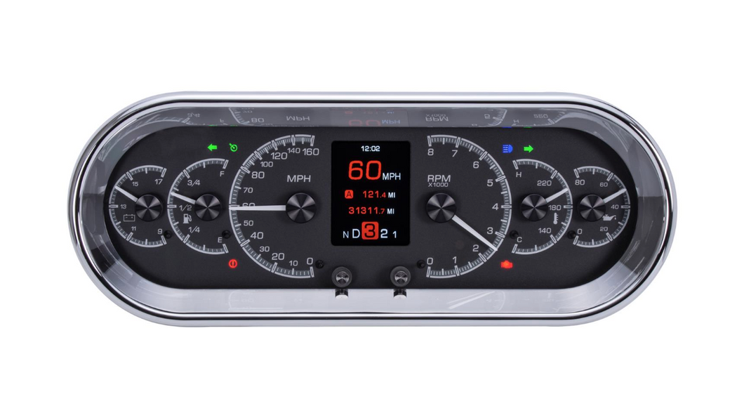 DIGITAL DASH CLUSTER 20-18 FOR DEFENDER WITH LS3 ENGINE