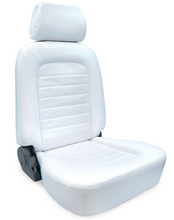 Load image into Gallery viewer, LEGENDS CLASSIC DEFENDER DIRECT BOLT IN WHITE BUCKET SEAT RIGHT HAND SIDE
