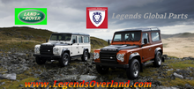 Load image into Gallery viewer, Radiator &amp; Dual Fan set up for Chevy 5.7 Engine installed in Land Rover Defender 90/110/130
